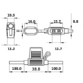 5AG 3AG Inline-Sicherungshalter